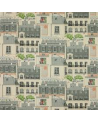 Tela 04907-02 LETS TOITS DE PARIS ARDOISE MANUEL CANOVAS
