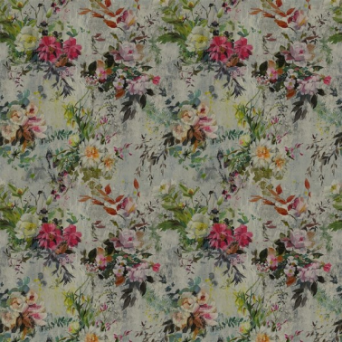 Tela FDG2560-01 Aubriet lino Damson Designers Guild