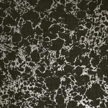 Tela F1081-02 PIETRA CHARCOAL GOLD CLARKE & CLARKE