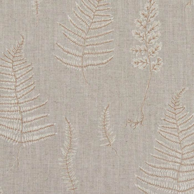 Tela F1092-02 LORELLE LINEN IVORY CLARKE & CLARKE