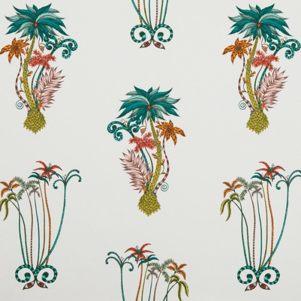 Tela JUNGLE PALMS JUNGLE F1110-02 CLARKE & CLARKE Tela JUNGLE PALMS JUNGLE F1110-02 CLARKE & CLARKE