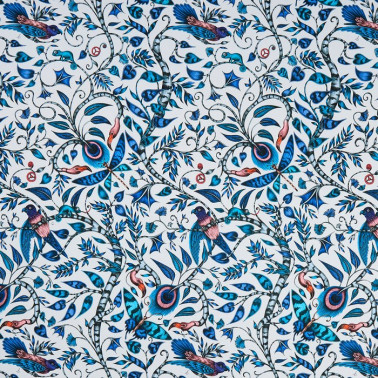 Tela Rousseau Blue F1113-01 CLARKE & CLARKE
