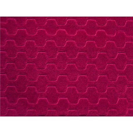 CARVER EMBOSSED VELVET WATER REPELLENT 12 Plum CARVER EMBOSSED VELVET WATER REPELLENT 12 Plum