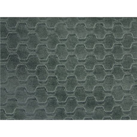 CARVER EMBOSSED VELVET WATER REPELLENT 40 Steel Gray