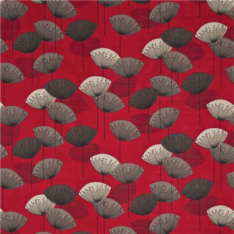 Dandelion Clocks Red DOPNDA201 Dandelion Clocks Red DOPNDA201