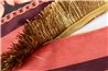 COJIN VELVET RELLENO PLUMAS CON FLECOS REF-923127