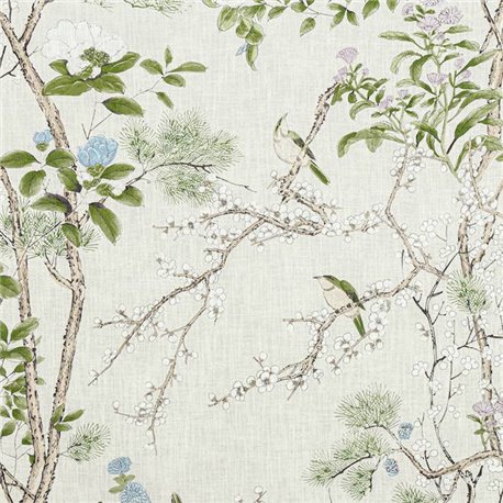 Katsura Cream and Lavender F913622 Katsura Cream and Lavender F913622