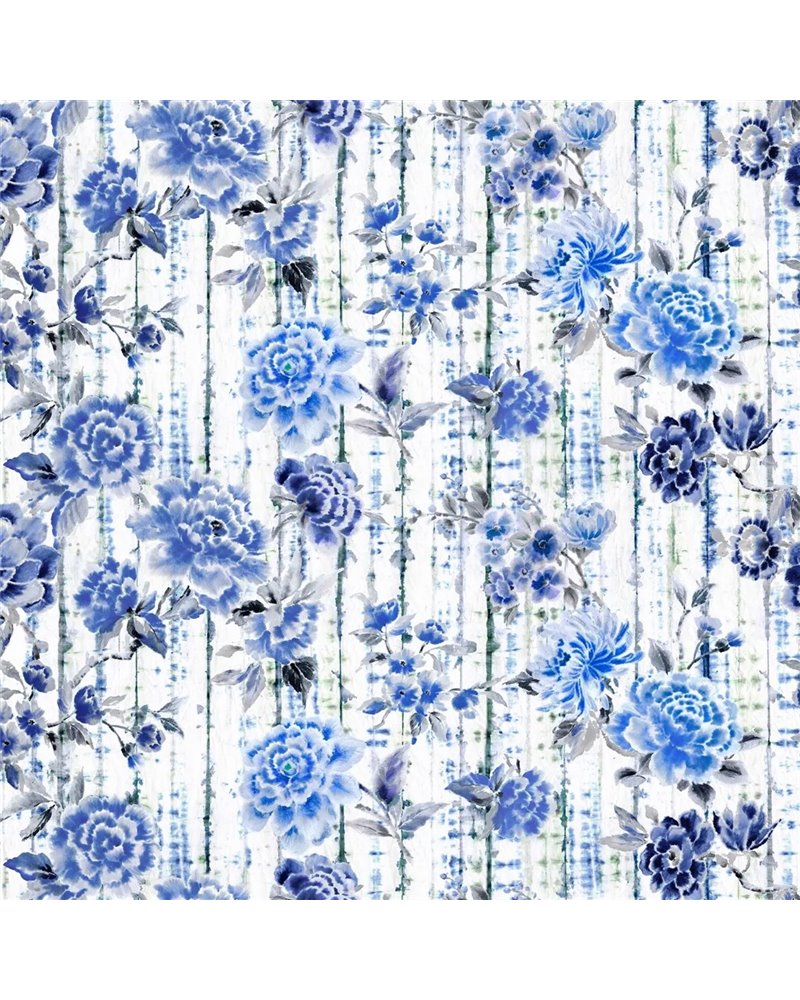 Kyoto Flower Indigo FDG3081-01