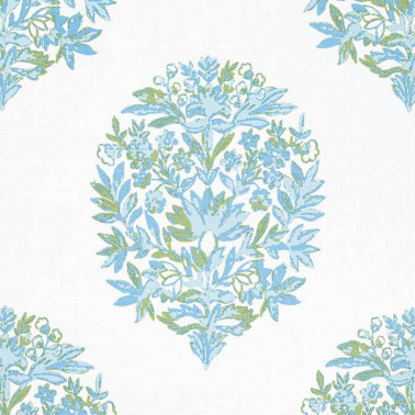 Ridgefield Green and Spa Blue F914323