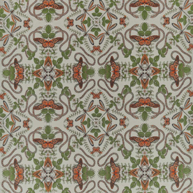 Emerald Forest Smoke Jacquard F1581-03