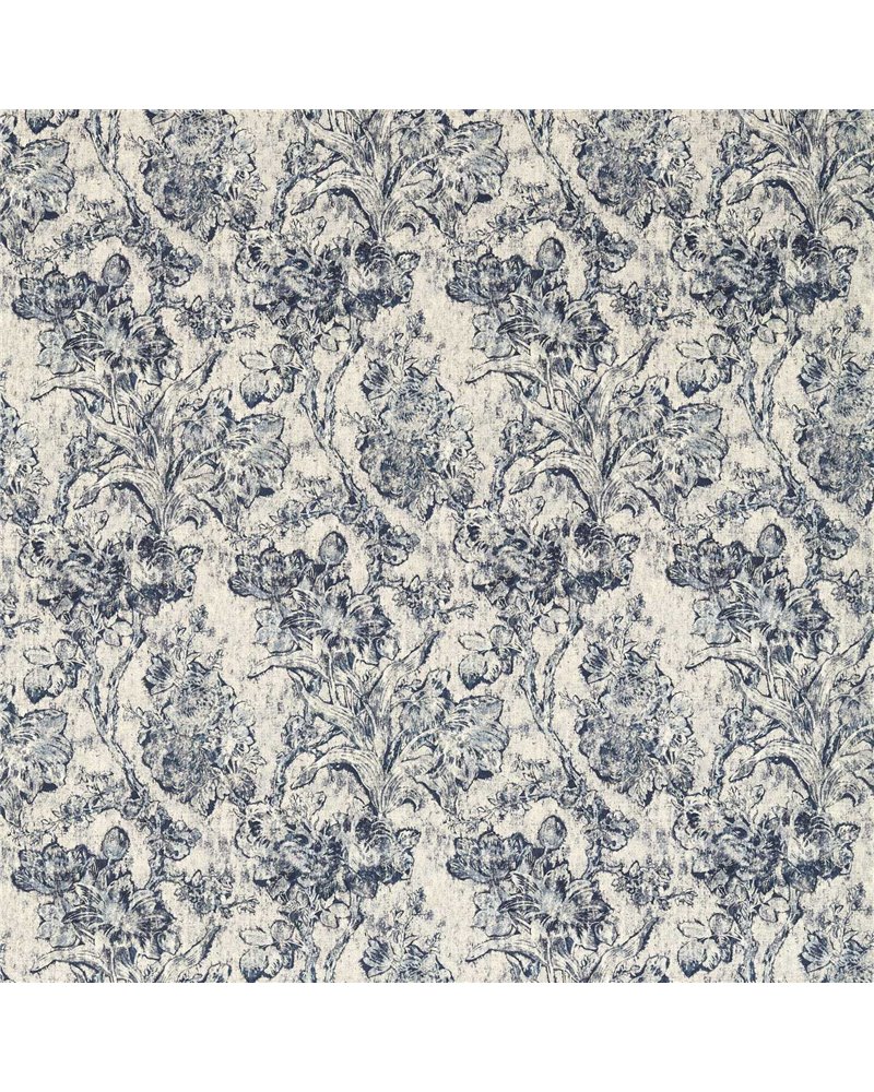 Fringed Tulip Toile Woad DGDF227181 Fringed Tulip Toile Woad DGDF227181