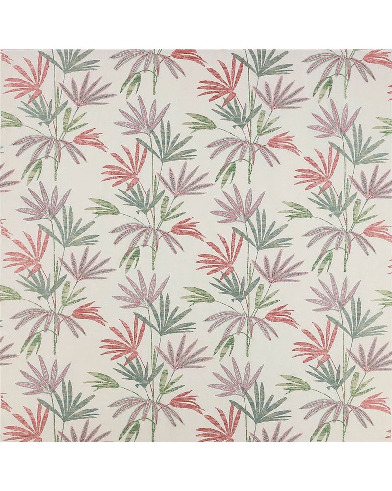Bamboo Palm Pink Aqua J0100-01