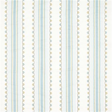 Mabel Stripe Aqua Yellow NCF4552-02