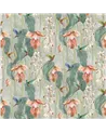 Trailing Orchid Velvet Coral Silver F8026-01