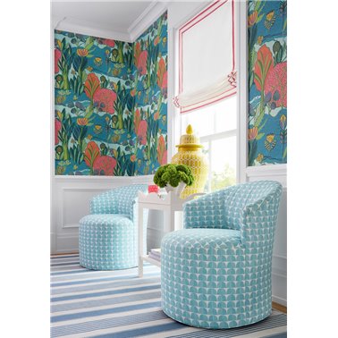 Albero Tangerine and Turquoise F945012